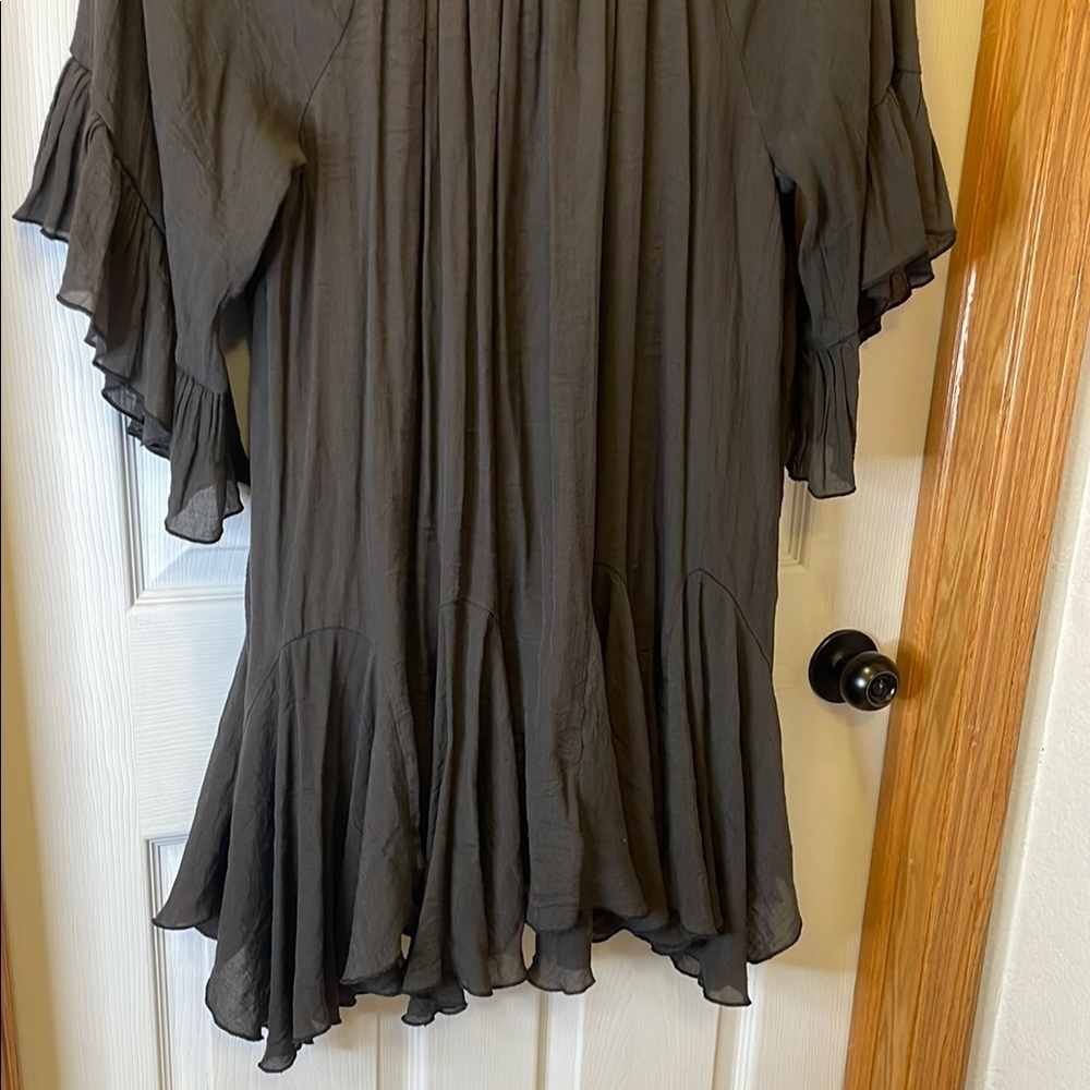Paisley Vine Metallic Dress - Picture 3 of 6